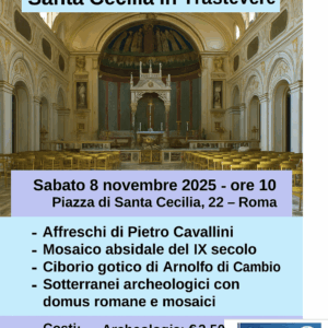 Visita alla Basilica di Santa Cecilia in Trastevere
